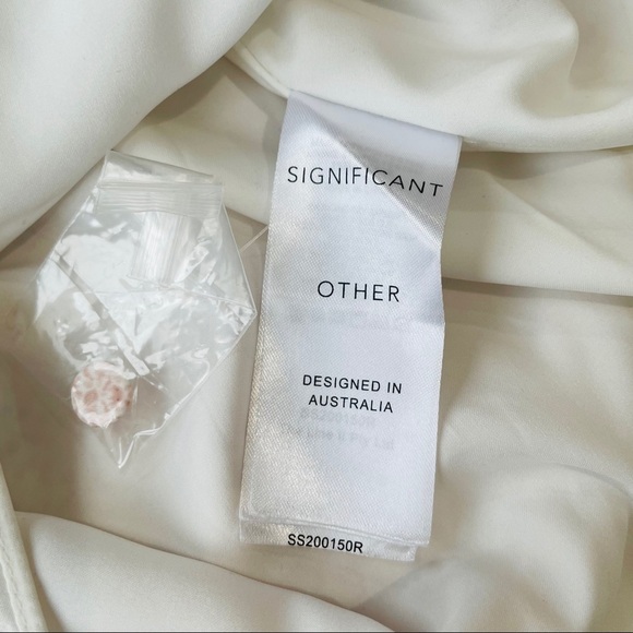 SIGNIFICANT OTHER Reflection Ruffle Mini Romper Snake Print Deep Neck Size 2 - Picture 12 of 16